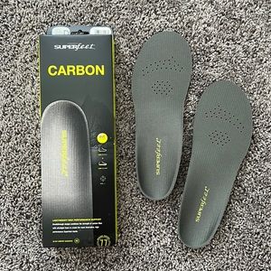 Superfeet Carbon lightweight high performance insoles - D